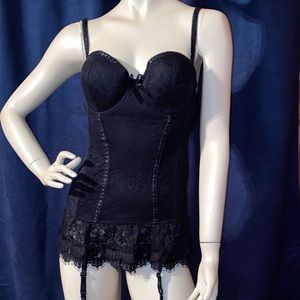 Baci Bustier and Gstring Black Bustier&Corset New Woman’s